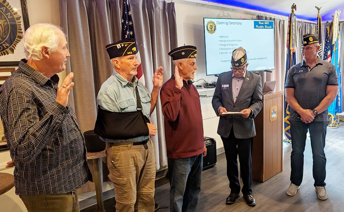 Installation of our 2025-26 elected officers.